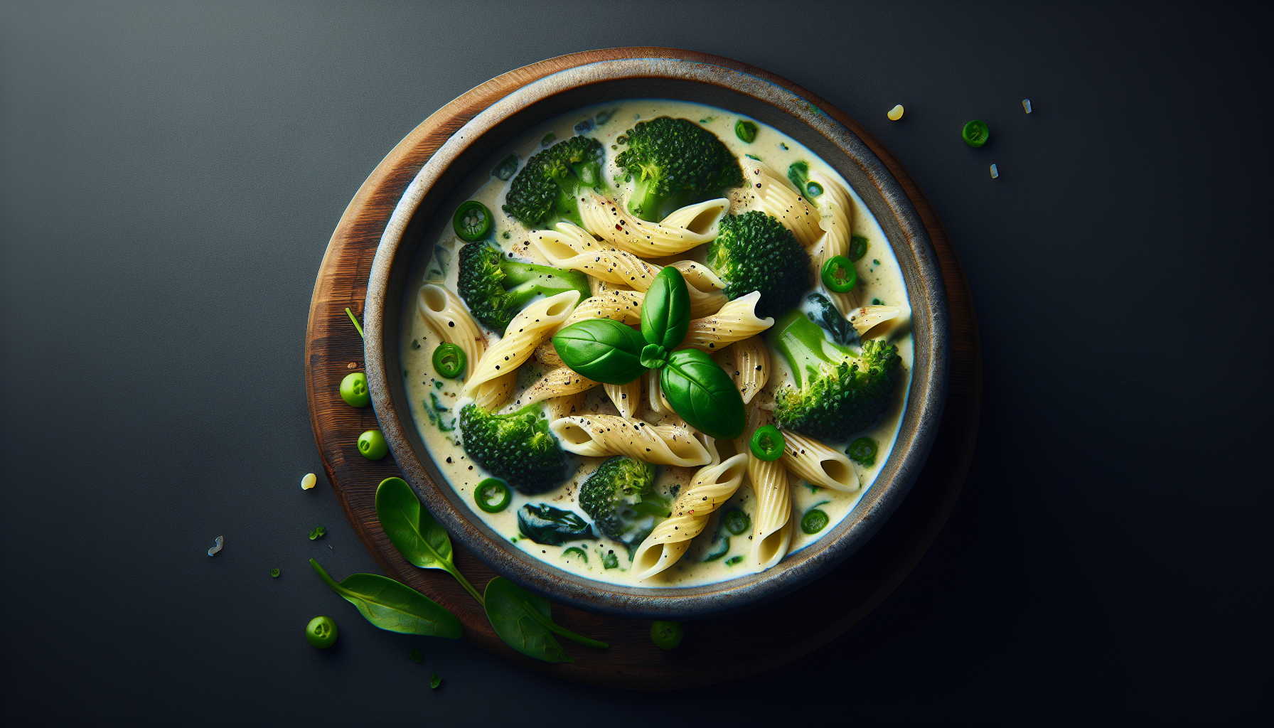 crema di broccoli con pasta